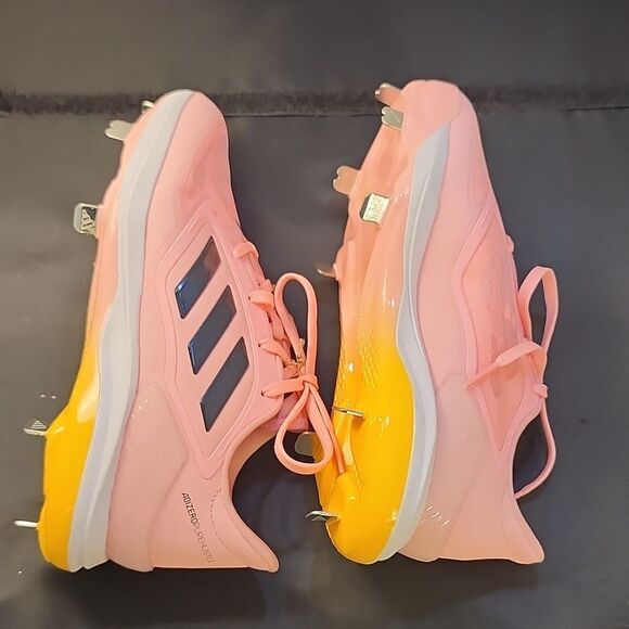 BRAND NEW ADIDAS WOMEN'S ADIEERO PURE HUSTLE 3 TPU MOLDED SOFTBALL CLEATS - Picture 6 of 15